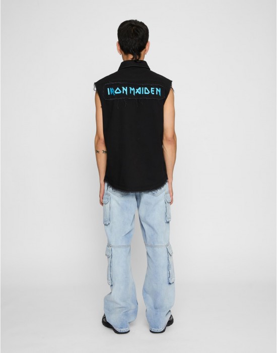 Винтидж риза без ръкави Iron Maiden FOTD 