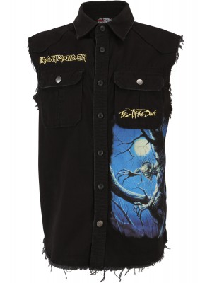 Винтидж риза без ръкави Iron Maiden FOTD 
