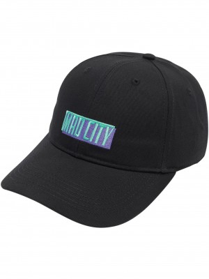 Шапка с козирка Mad City Curved Cap black/mc one size