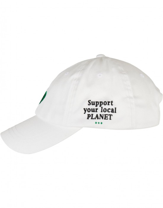 Шапка с козирка C&S Local Planet Curved Cap white/mc one size
