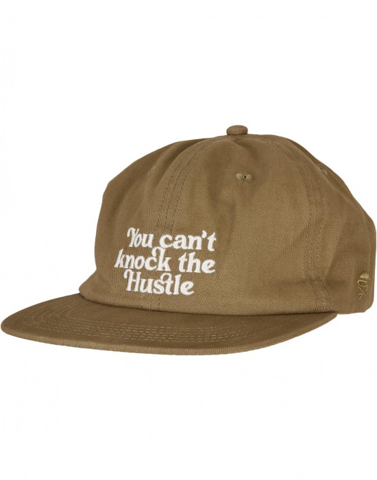 Шапка с козирка Knock the Hustle Strapback Cap olive/offwhite one size