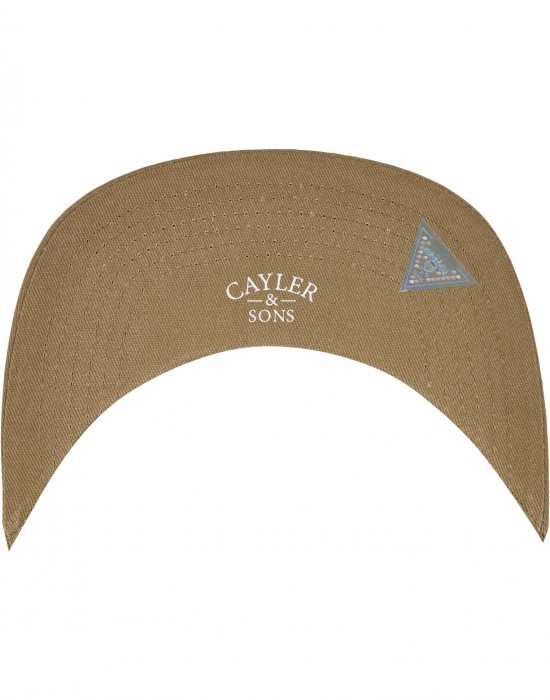 Шапка с козирка Knock the Hustle Strapback Cap olive/offwhite one size