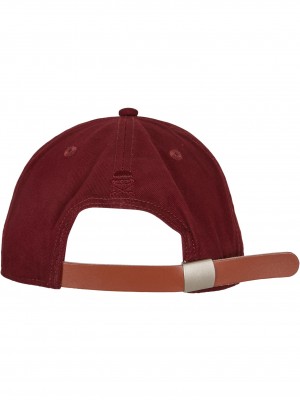 Шапка с козирка Classy Patch Curved Cap bordeaux one size
