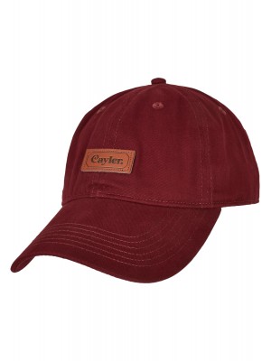 Шапка с козирка Classy Patch Curved Cap bordeaux one size