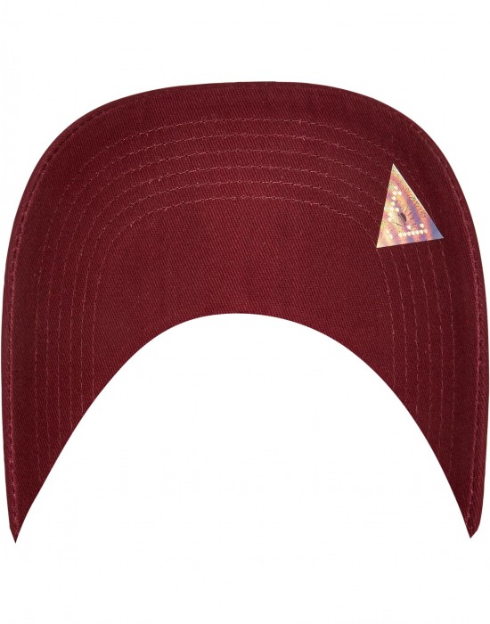 Шапка с козирка Classy Patch Curved Cap bordeaux one size