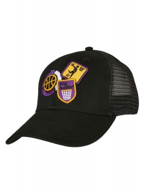 Шапка с козирка Baller Patches Trucker Cap black/mc one size