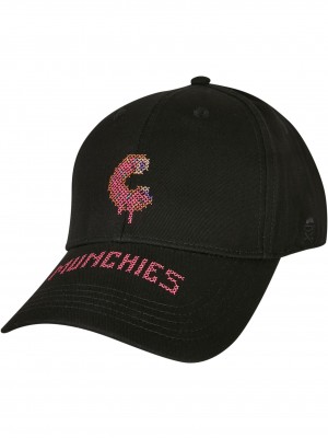 Шапка с козирка Munchie Stitches Curved Cap black/mc one size