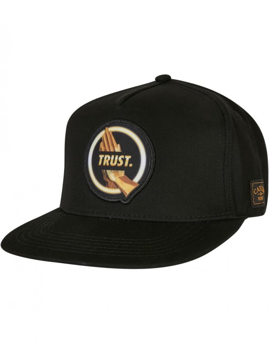 Шапка с козирка Trust in Gold Cap black/gold one size