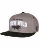 Шапка с козирка Crew Wild Cap grey/black one size