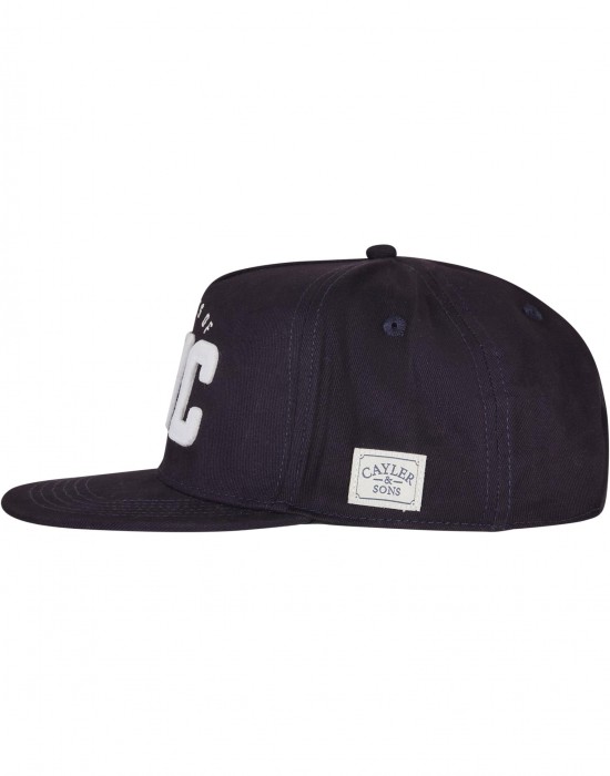 Шапка с козирка Streets of NYC Cap navy/offwhite one size