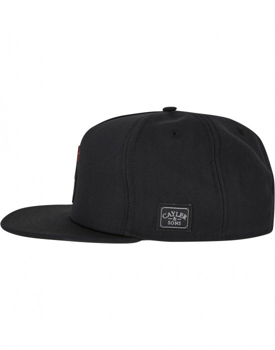 Шапка с козирка STFU P Cap black one size