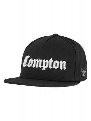 Шапка с козирка C&S Compton Plain Snapback Cap black one size