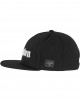Шапка с козирка C&S Compton Plain Snapback Cap black one size