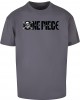 Тениска One Piece Jolly Roger Logo Oversize Tee darkgrey XXL