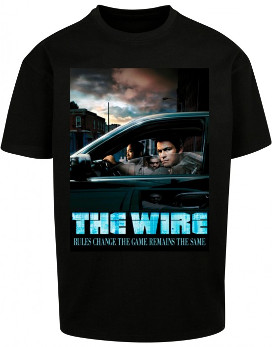 Тениска овърсайз The Wire Poster Heavy Oversize Tee black XXL