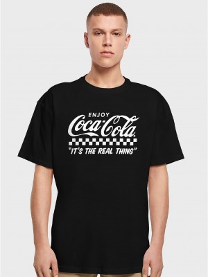 Тениска Coca Cola Enjoy Coke Oversize Tee black XXL