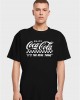 Тениска Coca Cola Enjoy Coke Oversize Tee black XXL