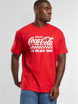 Тениска Coca Cola Enjoy Coke Oversize Tee cityred XXL