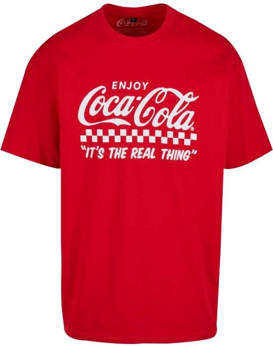 Тениска Coca Cola Enjoy Coke Oversize Tee cityred XXL