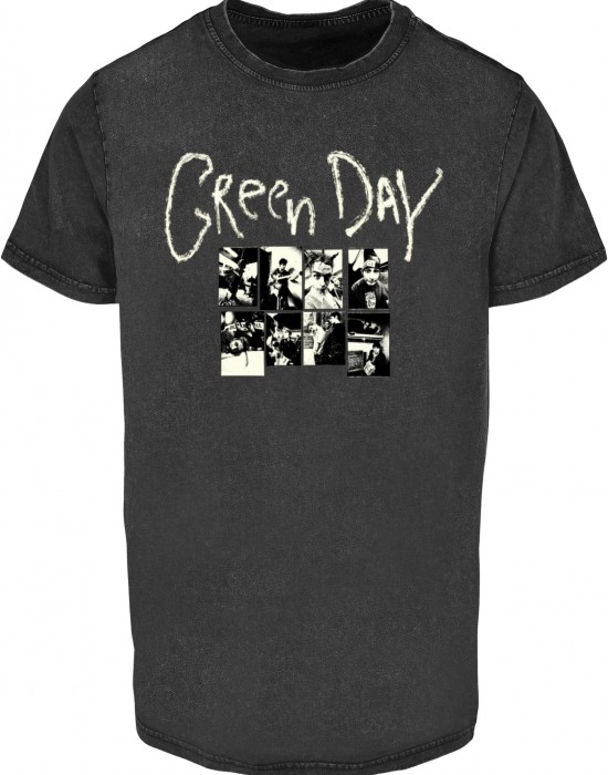 Тениска Green Day Collage Acid Tee black XXL