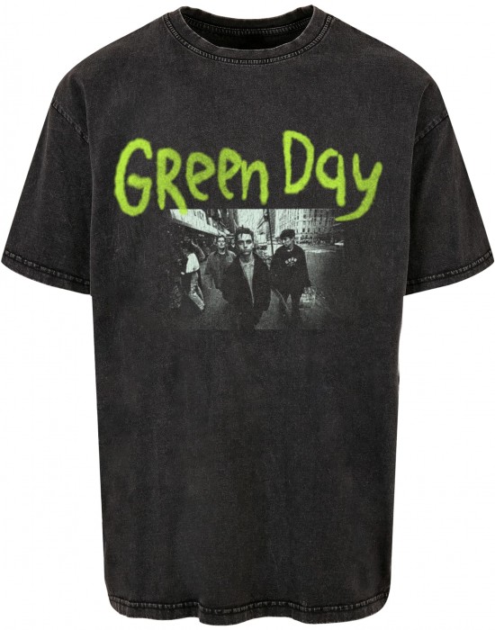 Тениска Green Day Dookie Anniversary Oversize Acid Tee black XXL
