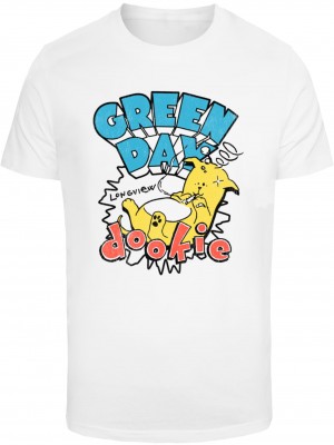 Тениска Green Day Dookie Longview Tee white XXL