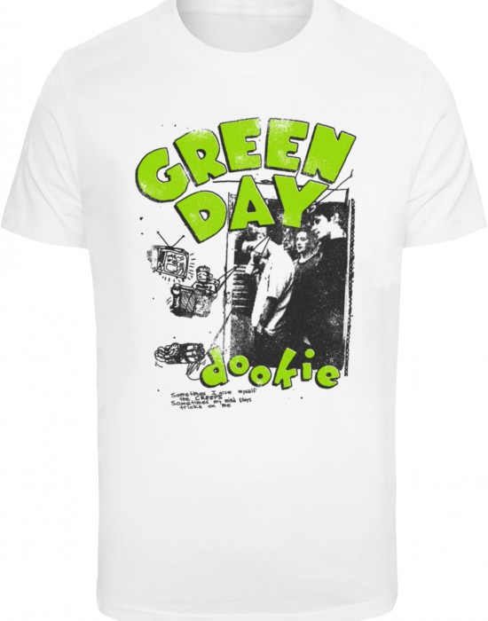 Тениска Green Day Dookie Sketched up Tee white XXL