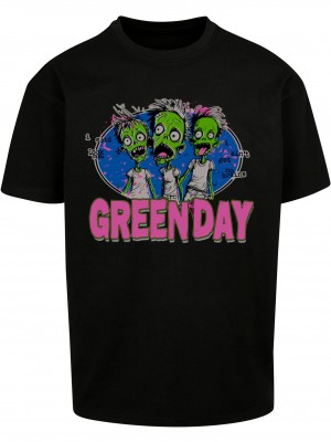 Тениска Green Day Zombie Oversized Tee black XXL