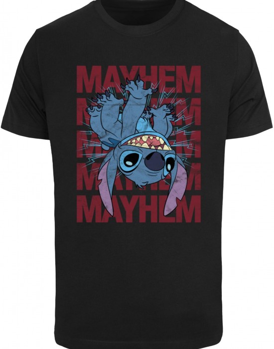 Тениска Lilo & Stitch Mayhem Tee black XXL