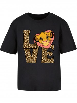 Тениска Simba Love Tee black XXL