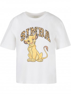Тениска Simba Tee white XXL