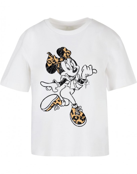 Тениска Minnie Mouse Leo Tee white XXL