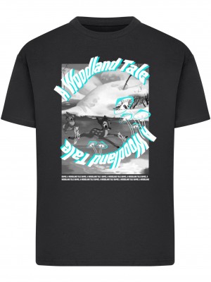 Тениска Bambi Woodland Tale Tee black XXL
