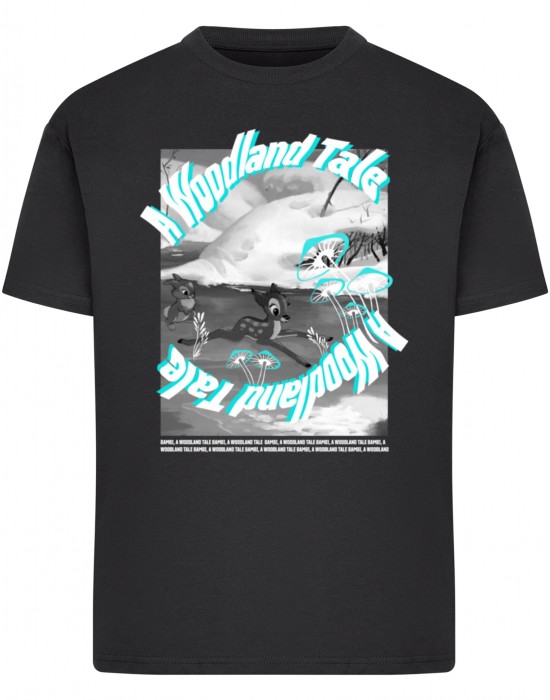 Тениска Bambi Woodland Tale Tee black XXL