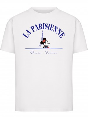 Тениска Minnie La Parisienne Tee white XXL