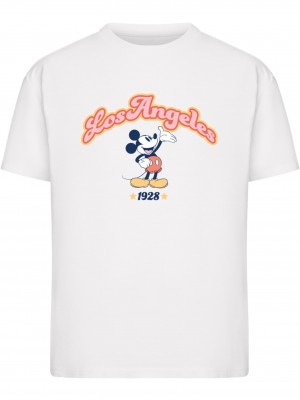 Тениска Mickey Mouse Los Angeles Tee white XXL