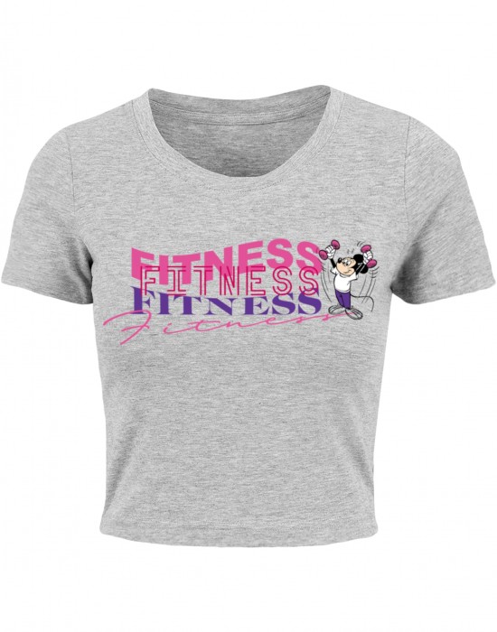Тениска Mickey Fitness Tee grey XXL