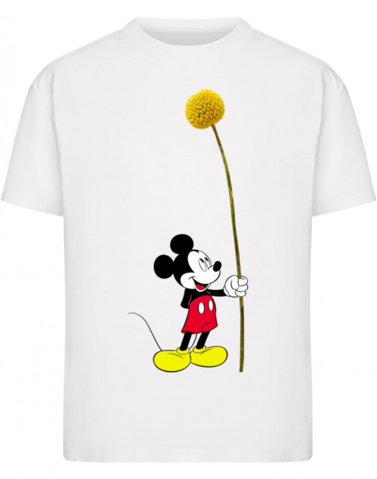 Тениска Mickey Flower Tee white XXL