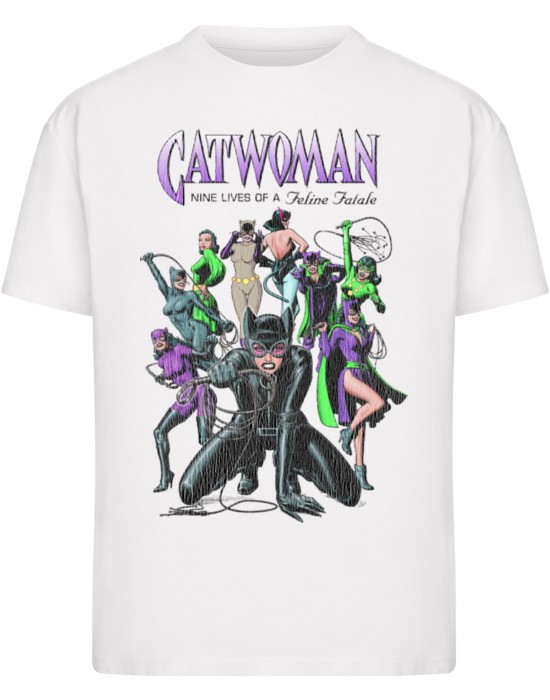 Тениска Catwomen Feline Fatale Tee white XXL