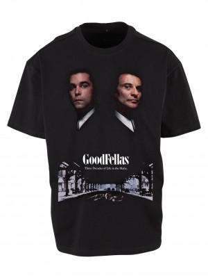 Тениска Goodfellas Poster Lightweight Oversize Tee black XXL