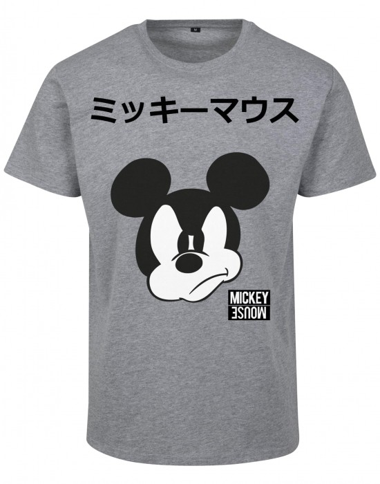Тениска Mickey Japanese Tee heather grey XXL