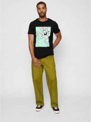 Тениска Looney Tunes Bugs Bunny Funny Face Tee black XXL