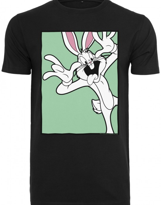 Тениска Looney Tunes Bugs Bunny Funny Face Tee black XXL