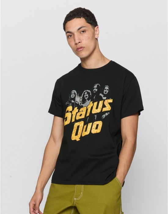 Тениска Status Quo Vintage Tee black XXL