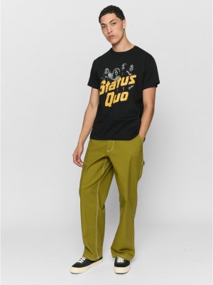 Тениска Status Quo Vintage Tee black XXL