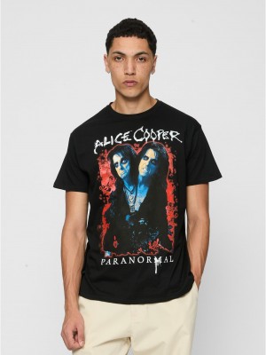 Тениска Alice Cooper Paranormal Splatter Adult Black Tee black XXL