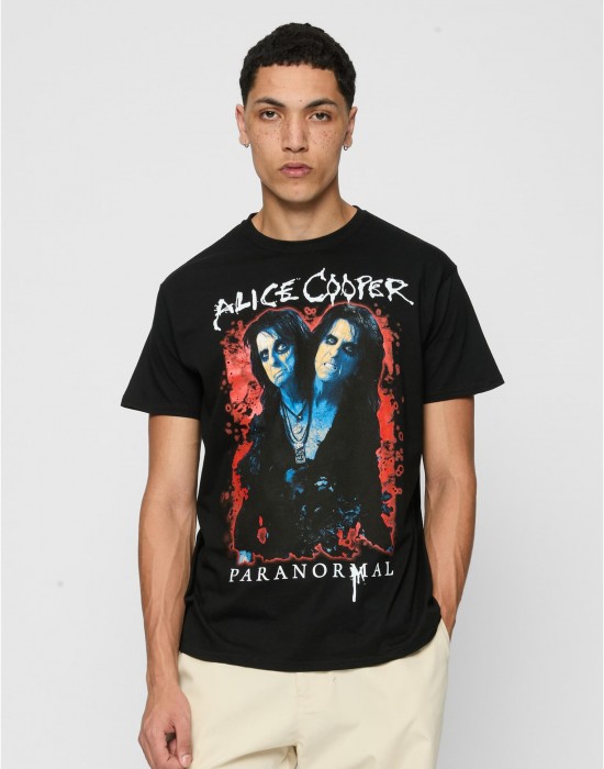 Тениска Alice Cooper Paranormal Splatter Adult Black Tee black XXL