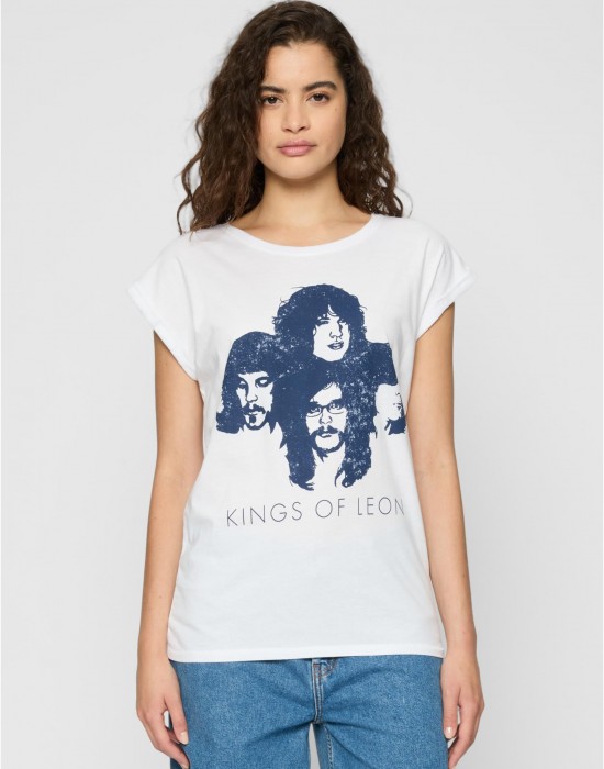 Тениска Ladies Kings of Leon Silhouette Tee white XS