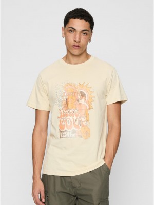 Тениска Lenny Kravitz Tee sand XXL