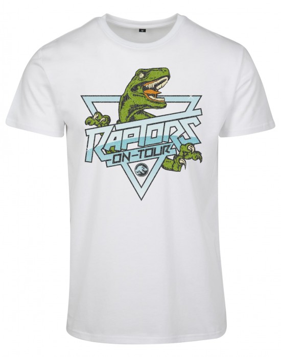 Тениска Jurassic Park Raptors Tee white XXL